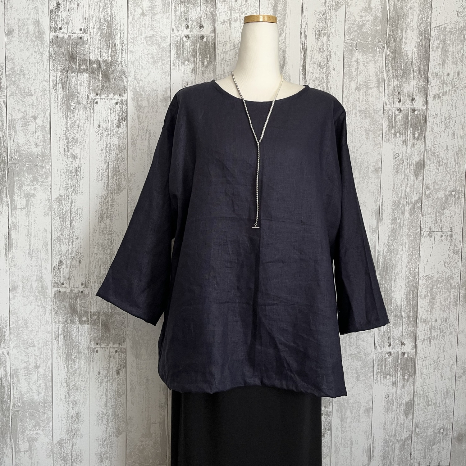 AMBIDEX Store ○ハグ襟 ブラウス(F クロ): l'atelier du savon