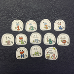 【送料無料‼︎】赤ちゃん成長記録☆フレークシール
