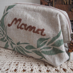 リネン ワイヤーポーチ