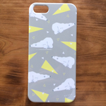 シロクマとサンカクモヨウ(yellow)