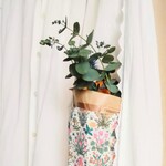 newお花のバッグ（リバティフランダースリネン花柄）