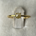 20%OFF一点もの💍イエローダイヤモンドのシンプルリング(18KGP)【フリーサイズ】③