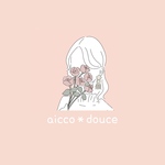 【pukkuri/cherry blossom】ころんと可愛い桜のお花の刺繍ピアス　イヤリング　aicco