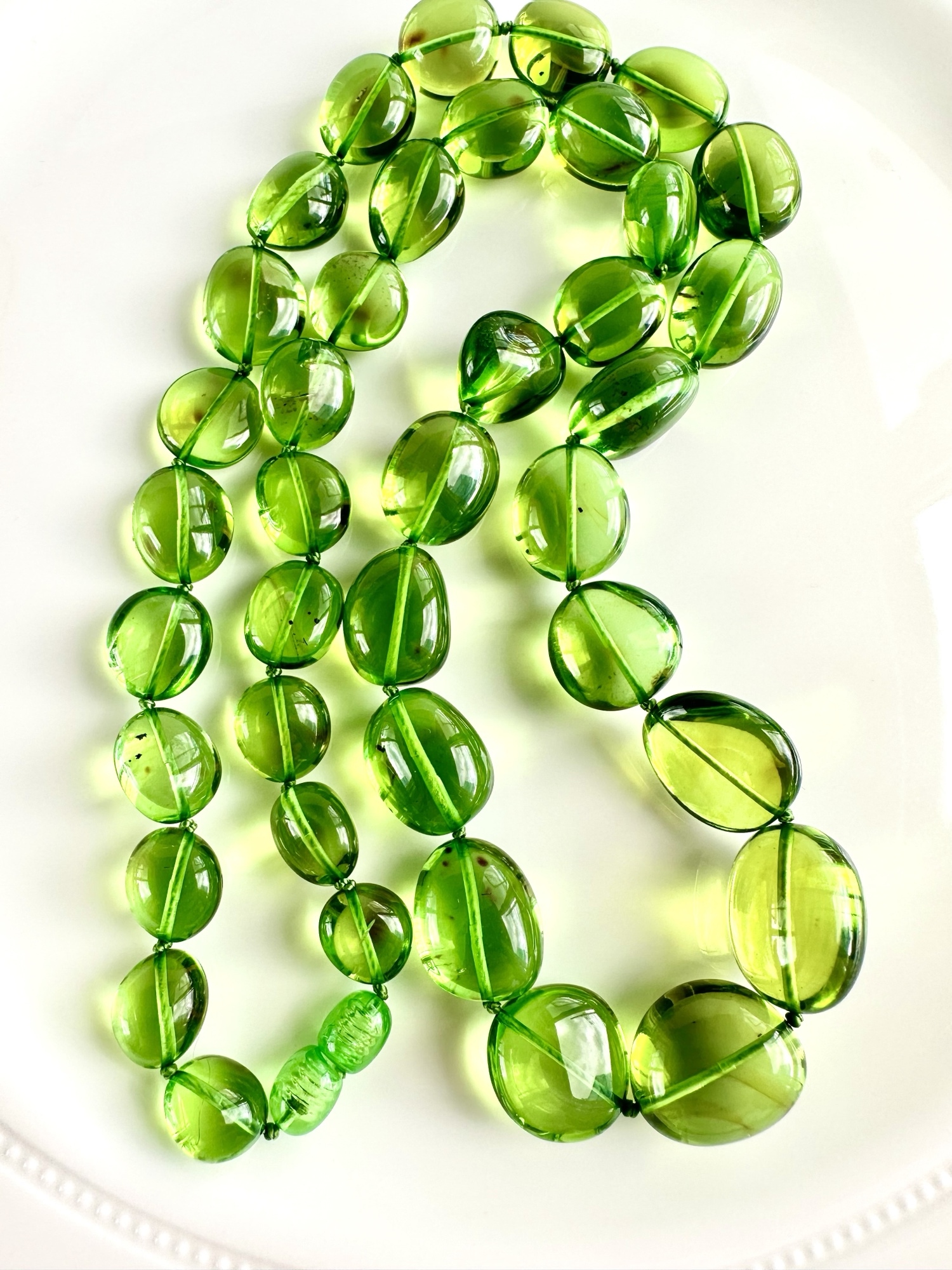 新入荷 未使用品 グリーンアンバー 緑琥珀 ネックレス グリーン アンバー ネックレス」の人気商品一覧 | 安い商品を