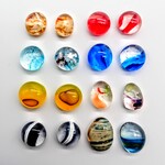 851   ガラスビーズ　アラカルト　小粒　2セット16個　縦7〜11mm