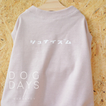 再販【ピーチ】シュナイズム♡くすみパステルカラーがカワイイ♡勝手にイズムシリーズ【シュナウザー】春夏のお洋服にピッタリのタンクトップ♡半袖や長袖に変更も可能