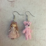 harpianistさま専用♪お人形ピアス♡