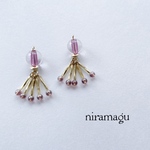 purple×clear×stick pierce