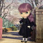 ブライス　リカちゃんサイズ　ご入学　制服セット