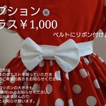 お花の襟付き*オプションベルト