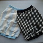 asamaru様専用　フレブル服　ストライプ、ギンガムチェックタンクトップ