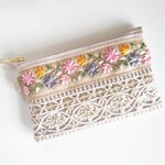 インド刺繍＊ポーチ　　プレゼント　ギフト