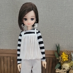 キャミソール(アイボリー)　リカちゃん服