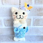 子どもの日☆～こいのぼりになってみた猫さん【ストラップ】