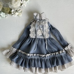 2246 unwavering ワンピース fog blue Blythe ブライス アウトフィット 洋服