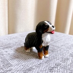 バーニーズ　マウンテンドッグ　ミニチュア　犬　置物　フィギュア