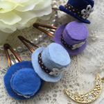 【送料無料】フェルト帽子のパッチンどめ
