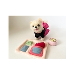 ピーチちゃん専用羊毛フェルトオーダー ポメラニアン