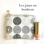 北欧サークルミニふわふわポーチ