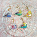 紫外線変色チャーム★セキセイインコ