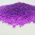 ブリオン ミニグラスビーズ 虹色カラー ネイル レジン ガラスドーム加工用 パープル