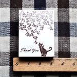 しだれ猫thankyou スタンプ・はんこ