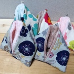 N様オーダー品☆モモンガポーチ(三角型1匹用)５点　カラビナなし　(２匹用)３点　カラビナなし