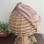 ヘアーバンド　ターバン　インド刺繍リボン