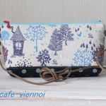 北欧の森とリンゴの木＊ショルダーバッグ＊ポーチ*通帳＊スマホケース