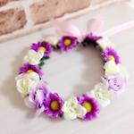 紫色ののお花畑 花冠