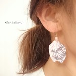 summer☆バンダナピアス・イヤリング/ピンク