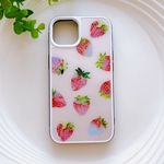 送料込ꨄ【強化ガラス】𝐢𝐏𝐡𝐨𝐧𝐞スマホケース🍓いちご
