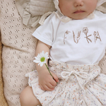 name  t-shirt / Flower | 名前 | Tシャツ | 名入れ 