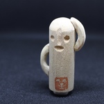 素朴な手作り落款 凸《フルネーム》と、凹 版の２個セット　sora-mane様専用