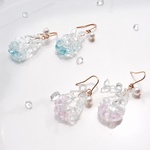 ガラスの雫　ピアス