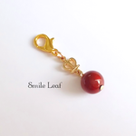 Lucky Crown ＊ レッドジャスパーと王冠のチャーム
