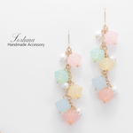 カラフルこんぺいとう(1047) ピアス/イヤリング/ノンホールピアス/樹脂ピアス