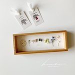 ④【Mother’s day】木箱の植物標本*wide white