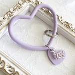𓊆再販𓊇✖️𝟚ハンドストラップ💜purple🦋"ハンドストラップ スマホストラップ スマホグッズ 紫陽花 アジサイ あじさい"