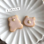 いちご味♡くまさんクッキーマグネット
