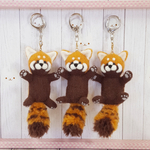 レッサーパンダのキーホルダー