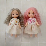 ミキちゃんマキちゃん　服セット　ワンピース（花柄）