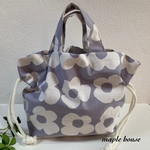 エアリーbag 🌿北欧風大きな花柄