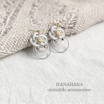 【雫】水引のピアス／イヤリング