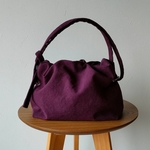 シャーリングバッグ　murasaki