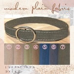 42200　　modern plain fabric＊迷子札付＊フルオーダーの軽い首輪