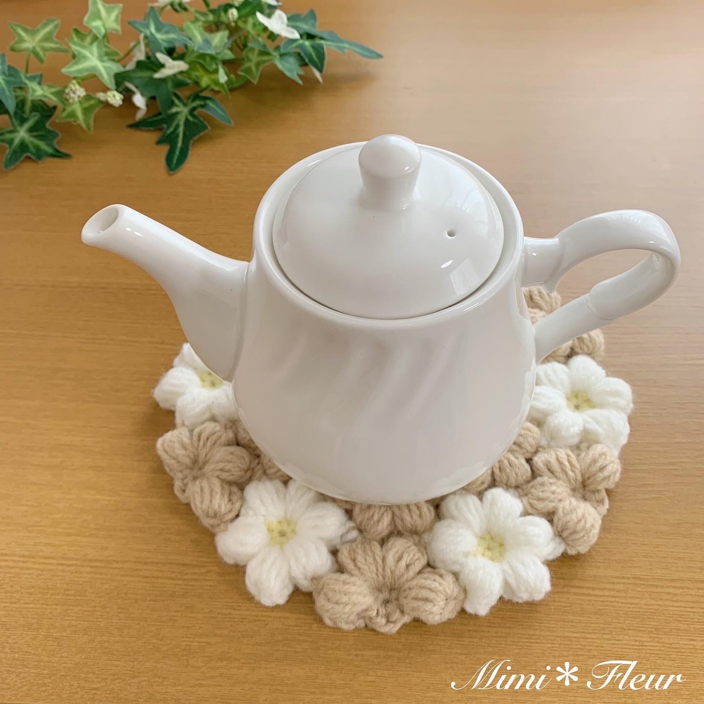 モリーの花 ＊ ブランケット ひざ掛け マルチマット ピンク パープル