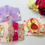 SALE 立体マスク子供用3枚セット　♡ゆめかわ♡コアラ♡リボン  ♡フリルつき　裏地には冷感素材　ダブルガーゼ　幼児キッズ用