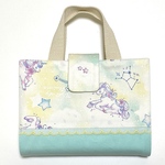 辞書カバー　ユニコーン moon&star_purple