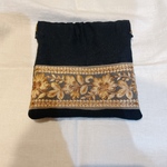【母の日限定販売】インド刺繍リボンのバネ口ポーチ